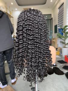 Vente en gros d'extensions de cheveux Remy vietnamiens 100% de haute qualité cheveux humains de style bouclé - Product Image 5