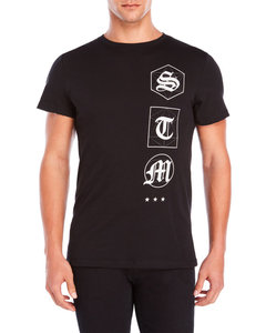 T-shirt pour garçons 100 % coton original en gros pour le printemps et l'été, impression graphique personnalisée, poids lourd 200 g, compressé 2026 - Product Image 1