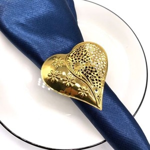 Exportadores indios de grado premium Precios al por mayor Diseño personalizado Servilletero de metal para mesa de cena Accesorios decorativos - Product Image 3