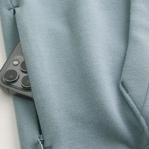 Sudadera con capucha de lana de algodón de alta calidad 280Gsm 390Gsm bien diseñada, Sudadera con capucha en blanco de gran tamaño con logotipo frontal para hombres - Product Image 4