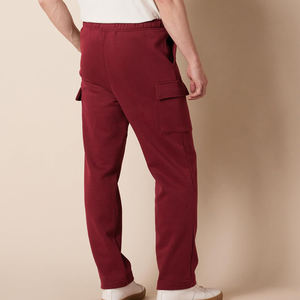 Pantalon cargo en coton épais pour hommes coupe décontractée multi-poches ample Baggy Streetwear utilitaire pantalons longs en gros - Product Image 4