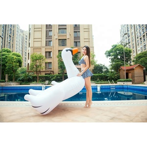 Cung cấp Phao hồ bơi khác nhau, đi xe bơm hơi trên Phao hồ bơi thiên nga khổng lồ, hồ bơi đồ chơi nước hồ bơi bè phòng chờ với 4 van nhanh - Product Image 5