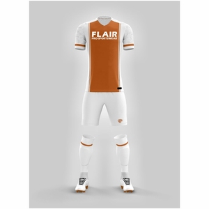Meilleure qualité 100% polyester maillot de football conception personnalisée court avant coupe automatisée confort respirant Service OEM disponible - Product Image 6