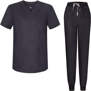 High Quality Woven Unisex Custom Designed Breathable Comfortable <b>Scrub</b> Sets with Custom Logo-Pakistan Healthcare Professionals - Product Image 5