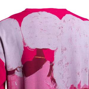 Camiseta con estampado de Mean Girls para hombres y mujeres, diseño de arte facial abstracto en rosa atrevido, camiseta de algodón de gran tamaño a la moda - Product Image 6