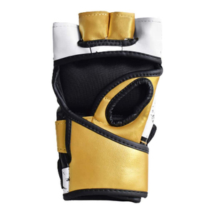 Guantes de MMA Profesionales de Cuero Duradero para Entusiastas de las Artes Marciales y el Boxeo, Entrenamiento de Combate, Medios Dedos Ajustables - Product Image 6