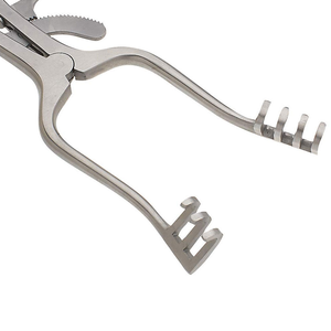 Pinzas manuales de acero inoxidable de primera calidad al por mayor, instrumento Retractor Quirúrgico médico, abrazadera duradera esterilizable en autoclave - Product Image 5