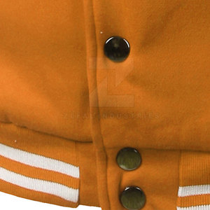 Veste Letterman 2025 Nouveau Style Vêtement de Sport Col Montant Respirant Écologique 100% Coton Homme Hiver Veste Haute - Product Image 6