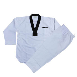 บริการ OEM ชุดกิโมโนยอดนิยมสำหรับยิวยิตสูและเทควันโด ราคาประหยัด ผลิตจากผ้าฝ้าย ชุดเทควันโด - Product Image 1