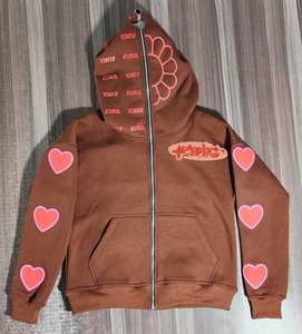 Logo personnalisé poids lourd surdimensionné hommes 360 Gsm 610 Gsm recadrée Boxy Fit sweat à capuche hommes pull à capuche - Product Image 5