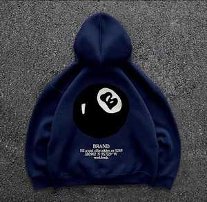 Sudaderas con Capucha Bordadas para Hombre de Alta Calidad, Antiarrugas, con Cierre, Invierno, 100% Algodón, Forro Polar, Transpirables, Cómodas, Ligeras, Personalizadas - Product Image 5