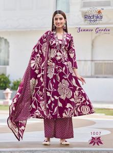 Traditional Women's <b>Indian</b> Pakistani Wedding Collection Embroidery Work Pure Cotton <b>Kurta</b> Palazzo Dupatta for Weddings Special - Product Image 2