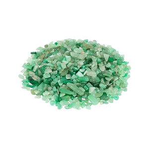 Cristal vert puce d'aventurine pierre en vrac puces de pierres précieuses brutes puce de pierre dégringolée cristal de guérison naturel graviers cailloux agate - Product Image 1