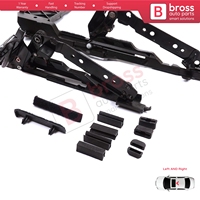 Kit de réparation de glissière de hayon d'angle de levage de toit ouvrant BSR23-1 avec plaque de connexion pour classe E W124 S124 C124 190 W201 1247800512