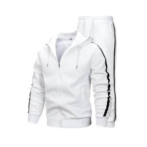 Men's Running <b>Tracksuit</b> Athletic Sports Casual Workout Full Zip Sweatsuit - Product Image 1