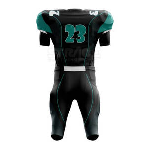 Uniforme de Fútbol Americano de Manga Corta, Talla Grande, Acabado Suave, Flexible, Cómodo, Transpirable, con Costuras Resistentes y Sensación Atlética - Product Image 2