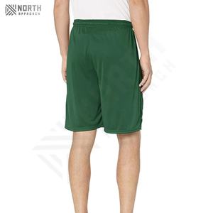 Pantalones Cortos Deportivos de Algodón y Poliéster Hechos en Fábrica con Bolsillos, Transpirables, de Lona, para Gimnasio y Entrenamiento de Verano, para Correr y Trotar, para Hombre - Product Image 3