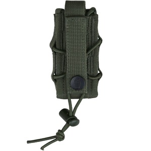 Pochette compacte pour chargeur - Vert olive, compatible MOLLE, avec sangle élastique réglable, pochette utilitaire MOLLE, camouflage personnalisé - Product Image 2