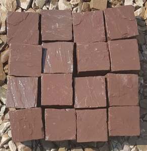 หินแกรนิตสีแดงสำหรับทางเดินในสวนวิลล่าหินแกรนิตสีแดงหยาบ - Product Image 3