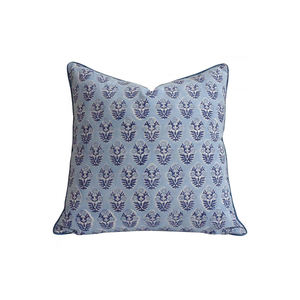 Latest Stylished Home Decor Pillow <b>Cover</b> 100% Cotton Fabric Hand Block Printing Piping <b>Cushion</b> <b>Cover</b> Hand Printed Pillow Case - Product Image 1