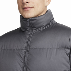 Veste polaire à col montant manteau d'hiver hydrofuge en coquille Ripstop avec isolation en polyester fermeture éclair complète et poignets élastiques - Product Image 4