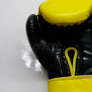 Venta caliente Guantes de boxeo hechos de cuero Guantes de boxeo profesionales Guantes de boxeo con logotipo personalizado - Product Image 6