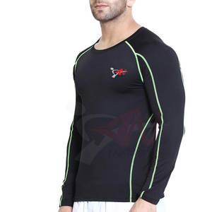 Sélection populaire : Rashguard à manches longues, design élégant, tissu respirant, vêtement de sport pour la salle de sport et l'entraînement - Product Image 3
