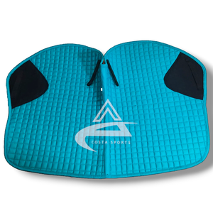 Equestrian Product Horse Jumping Saddle <b>Pad</b> Cotton Fabric <b>Foam</b> Filling Horse Saddle <b>Pad</b> - Product Image 3