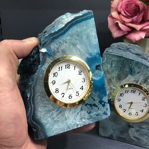 Compre un Reloj de Ágata Natural Hermoso y de Primera Calidad para Regalar a Alguien o para Decoración del Hogar u Oficina - Product Image 3