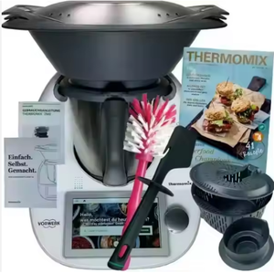 Vorwerk ชุด TM31ผสมอาหารไฟฟ้าครบชุดสำหรับการสับเนื้อสับเครื่องบดแบตเตอรี่สำหรับการทำอาหารในครัวเรือน