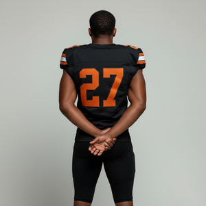 Maillots de football américain personnalisés OEM de haute qualité 2026 avec nom et numéro d'équipe, uniformes de football pour jeunes, shorts antibactériens - Product Image 2