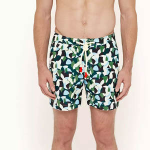Shorts de Lona Ecológicos para Hombre con Dos Ojales y Bolsillo con Cordón Ajustable, Secado Rápido y Transpirables - Product Image 3
