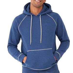 Vente en gros de sweats à capuche décontractés personnalisés avec votre logo pour l'hiver sweat à capuche à manches longues grande taille pour hommes pour vêtements de rue - Product Image 3