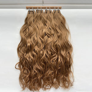 欧洲雷米原发双拉直卷发，波浪状人发，海滩波浪，天才式编织，平衡染色 - Product Image 2