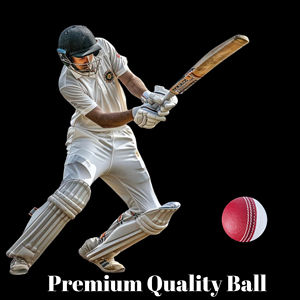 Ballon de cricket professionnel de qualité supérieure, 4 pièces, double couture, en caoutchouc, couleurs personnalisées, logo, construction de haute qualité pour les matchs sportifs - Product Image 4