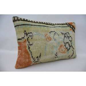 Premium Beige Kantha <b>Patchwork</b> Wool Pillow 16x24 Inch Luxury Vintage Woven Pattern Portable <b>Bedding</b> Fluffy Square Ring Features - Product Image 3