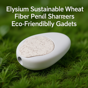 Set di Temperamatite Elysium in Fibra di Grano Sostenibile, Gadget Ecologici - Product Image 3