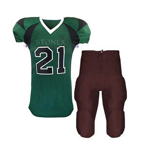 Uniforme de Fútbol Americano Personalizado, Superventas, Nueva Llegada, Transpirable, Tallas Grandes, Pantalones de Jersey 100% Poliéster - Product Image 1