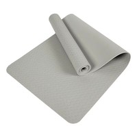 Tapete de Yoga con Logotipo Personalizado, Antideslizante, para Pilates, Ejercicio, Gimnasio en Casa, Fitness, Estiramiento, Equipo de Yoga, OEM, al por Mayor