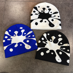 Fabricante Ligero Elegante Moda Invierno Cálido Gorros Profesional Impreso Bordado Invierno Punto Gorros Sombreros - Product Image 3