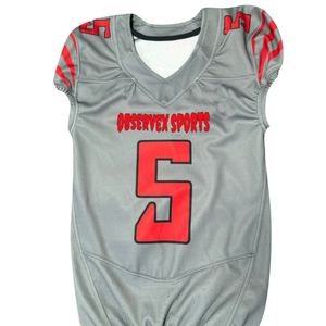 ชุดกีฬาสำหรับผู้ชายเครื่องแบบอเมริกันฟุตบอลทำจากโพลีเอสเตอร์ชุดอเมริกันฟุตบอล - Product Image 5