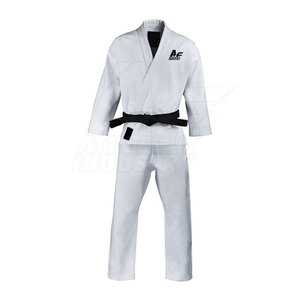 ชุดคาราเต้ผู้ชายคุณภาพสูง ผ้าฝ้าย 100% น้ำหนักเบา ผลิตตามสั่ง แห้งเร็ว ชุดกีฬาที่ดีที่สุด ปักลายศิลปะการต่อสู้ ผลิตจากโรงงาน - Product Image 1