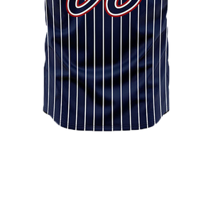 Sublimación de letras bordadas para hombre, camiseta de béisbol con cuello en V, camisetas de sóftbol, características transpirables, venta al por mayor a granel - Product Image 6