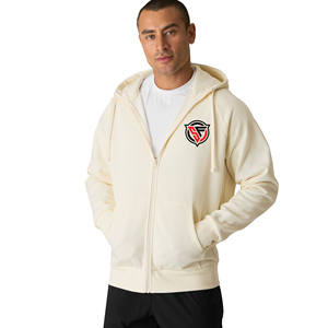 Wholesale Blank Zip up Hoodies Pullover High Quality Men's Oversized Fleece Zip up Hoodie Cotton Manufacturers Custom Sweatshirt - Product Image 3