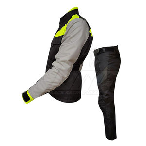 Nuevo diseño de la mejor calidad moto textil traje bajo MOQ al por mayor moto textil traje para hombres - Product Image 3