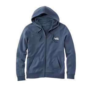 High Quality Men's <b>Hoodie</b> with Full Zipper and Own Logo Customized ODM Cotton Fleece Fabric Minimum Quantity Hooded Design - Product Image 2