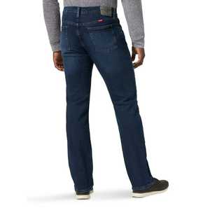 Noir Gris Denim Jeans Pantalon Hommes Automne Noir Bleu Foncé Straigh Hommes Jeans Pantalon Classique Caaual Coton Stretch Taille 40 42 44 - Product Image 2