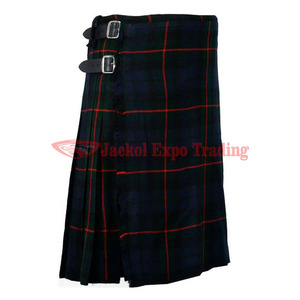 Highland Traditionnel Gunn Tartan 8 Yard Kilt sur mesure pour homme Kilts Tartan écossais faits à la main - Product Image 2