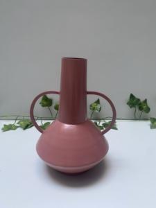 Venta caliente de Metal de la boda de la decoración al por mayor florero hogar Hotel decoración en polvo acabado hecho a mano logotipo personalizado - Product Image 3