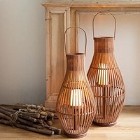 Dernière collection de lanternes en bois antiques, porte-bougie en rotin tressé à la main, écologique, design moderne, pour mariage